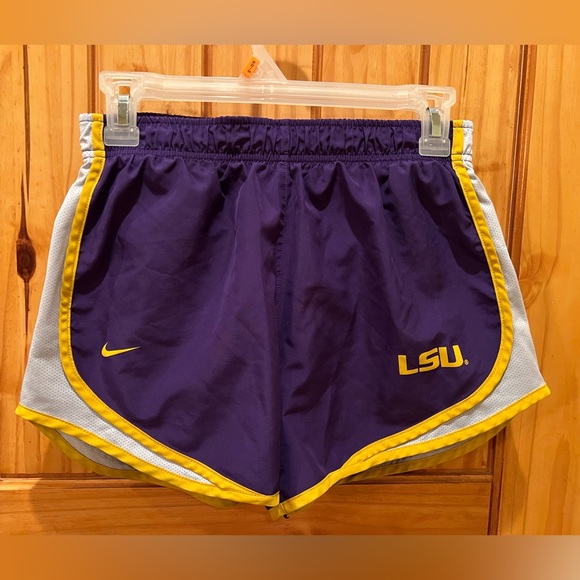 Nike Dri-FIT  Athletic Shorts LSU - size Small - Picture 1 of 3